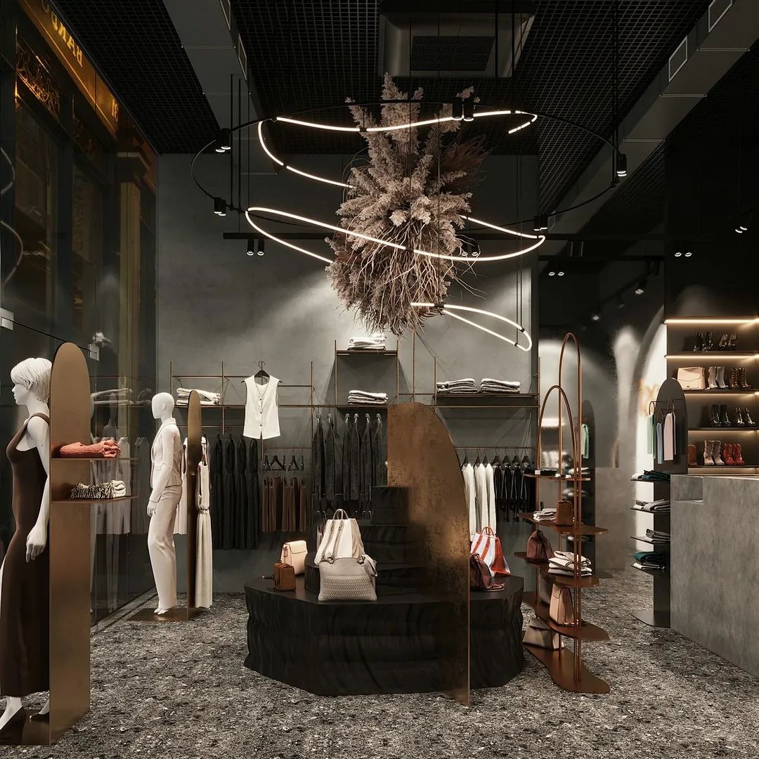 服裝展廳設計的核心要素是什么?插圖 圖片